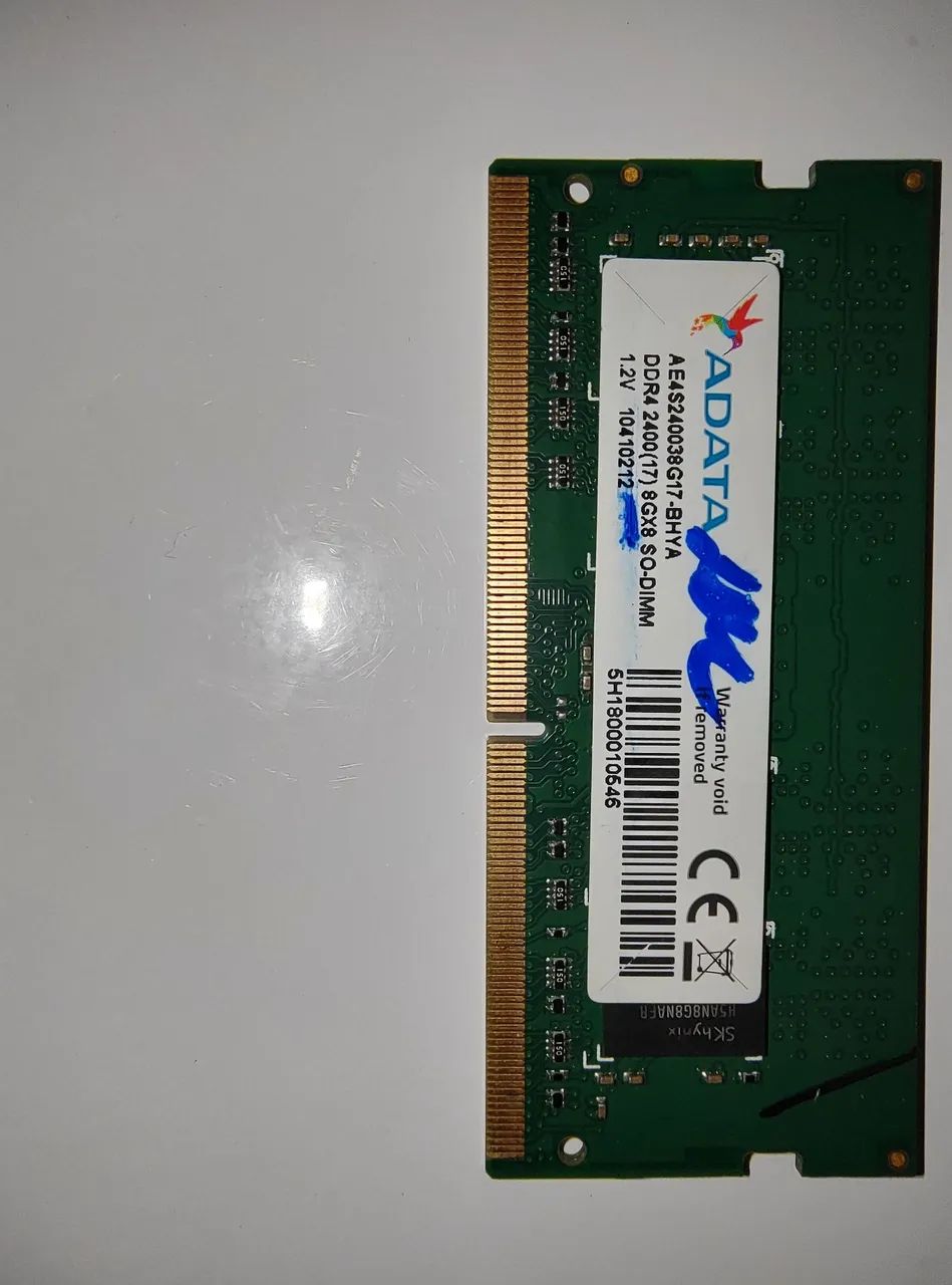 Memória DDR 4 8GB 2400 SD-DIMM - Adata - Memória RAM - Asa Norte