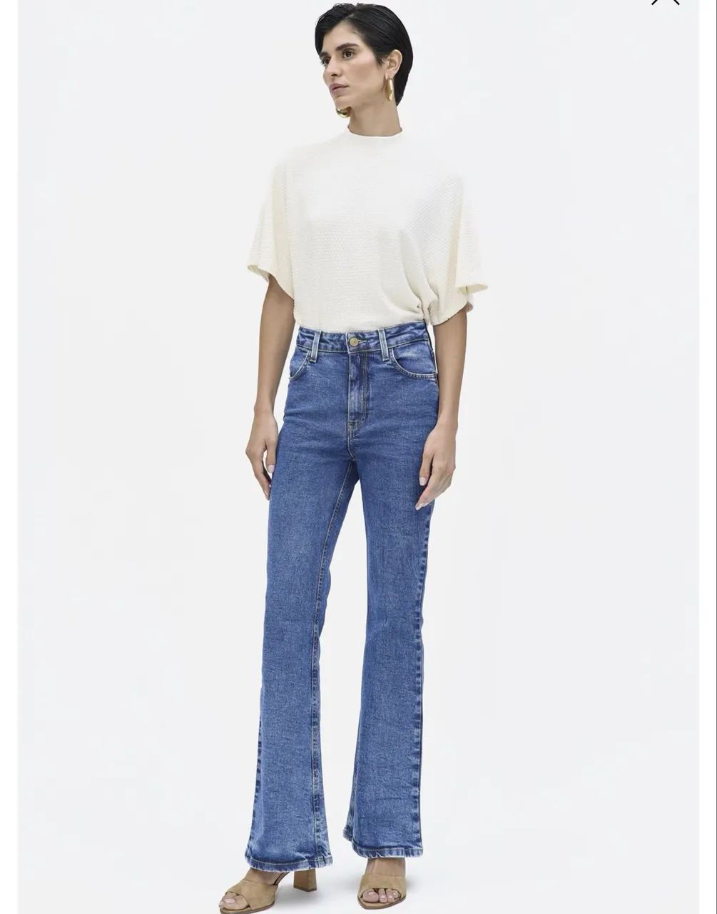 Calça Damyller Boot Cut G5 C1 ref: 1A06280 ( USADA 2 vezes) - Foto 3