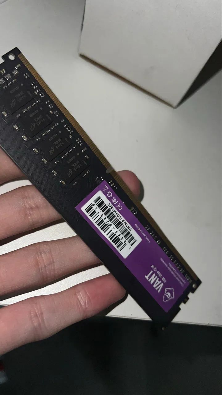 Memória ram ddr4 8gb