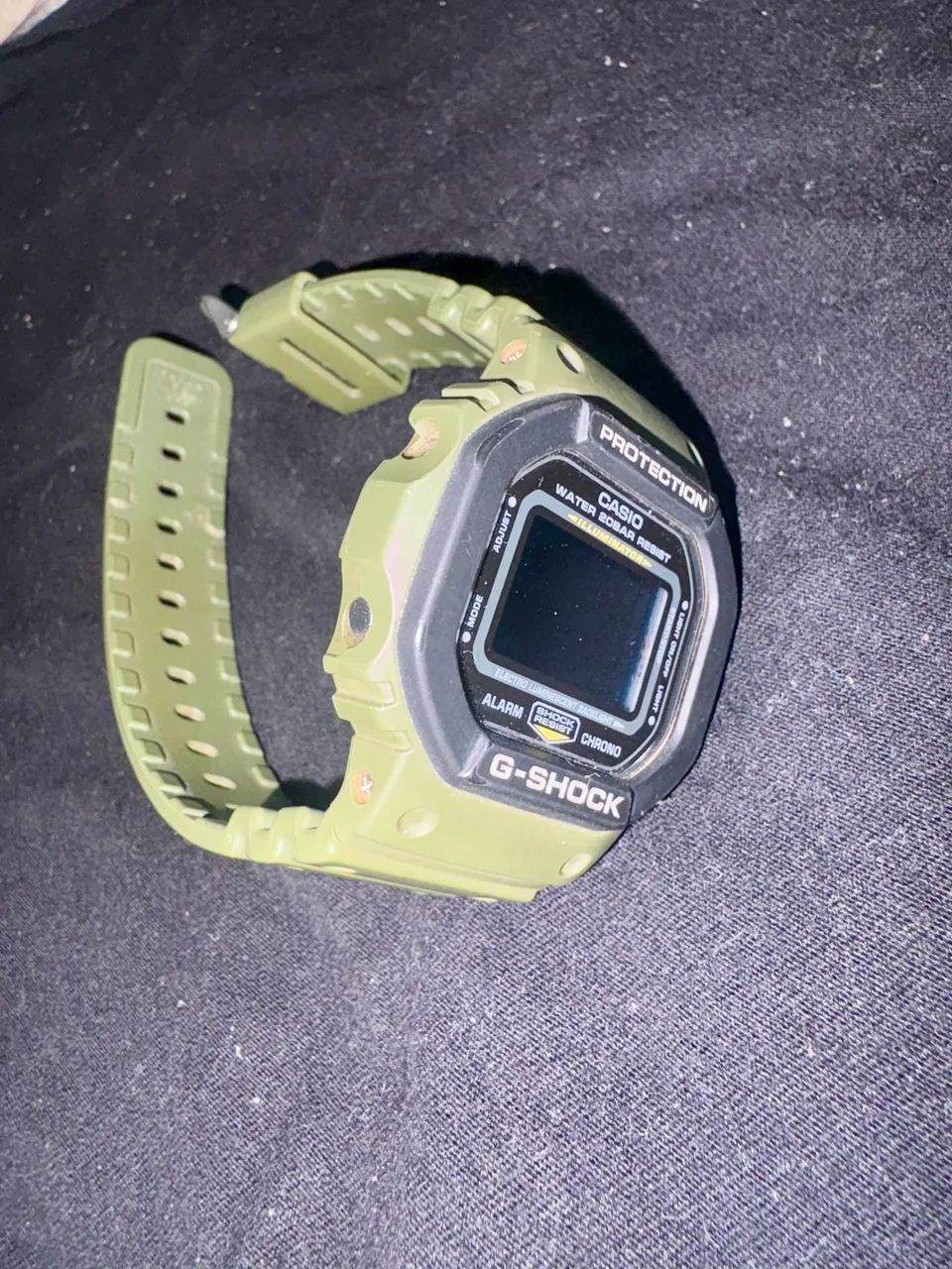 RELÓGIO G-SHOCK DW-5610SU-3DR - VERDE MILITAR | ORIGINAL 