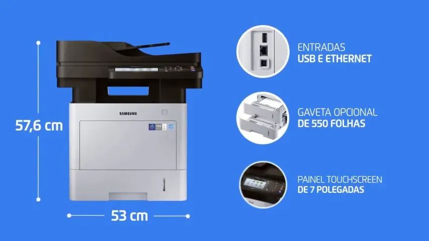 IMPRESSORA SAMSUNG M4080FX - Foto 4