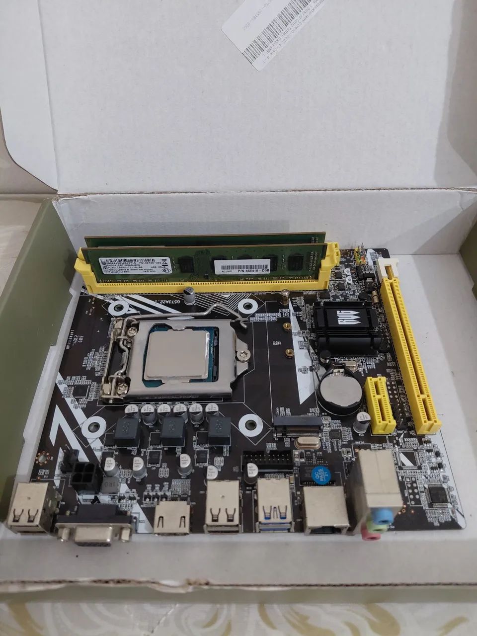 3 kit placa mãe + processador + ram  - Foto 2