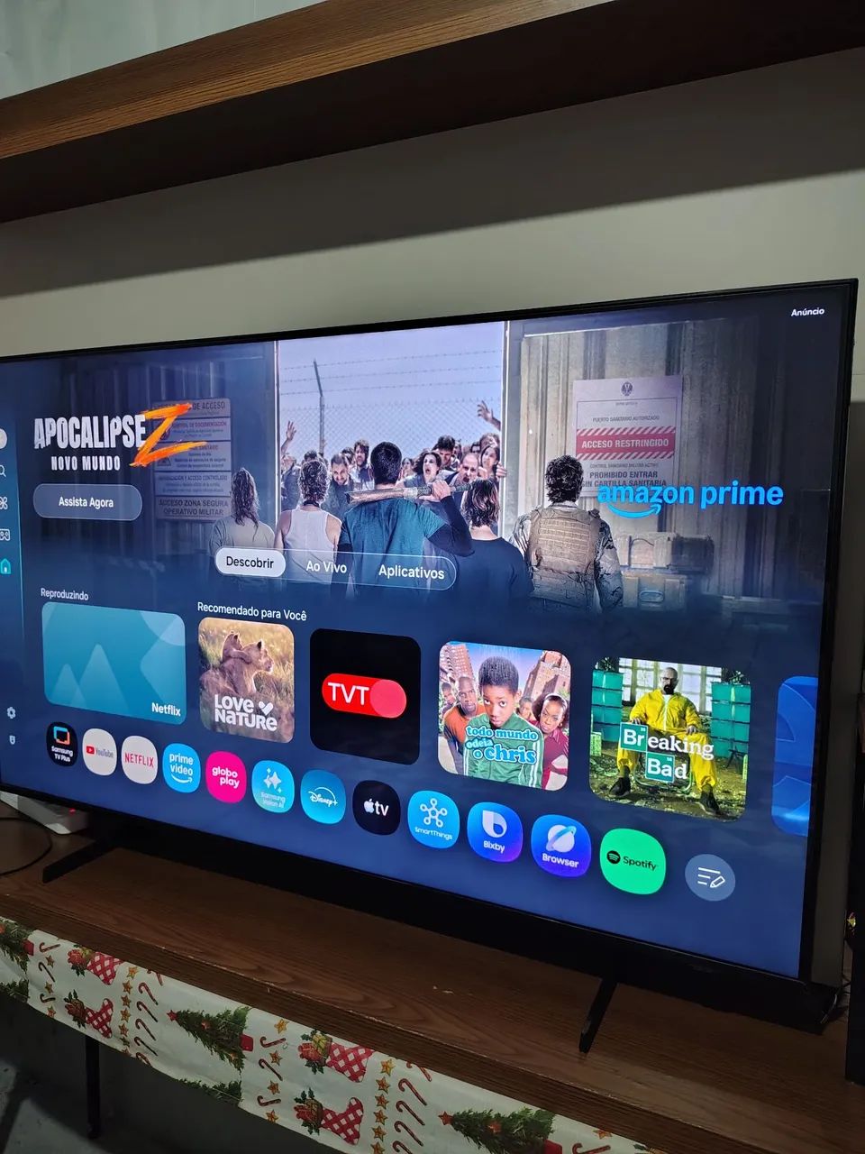 Tv Samsung smart 55 polegadas nova  - Foto 2