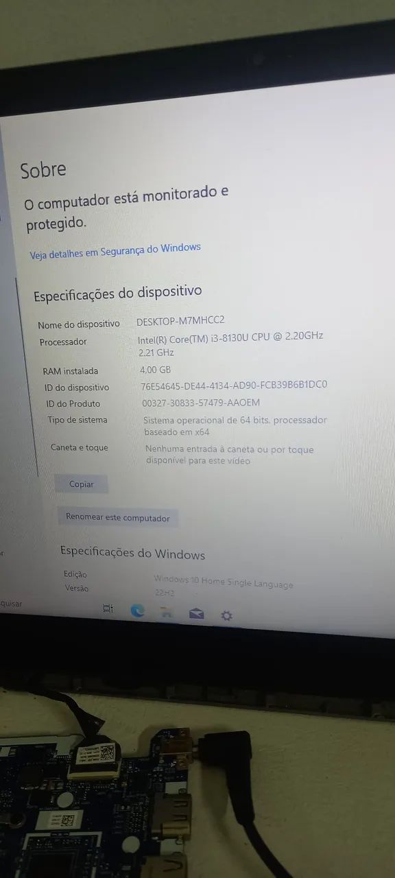 Placa mãe Lenovo Ideapad S145 - Foto 3