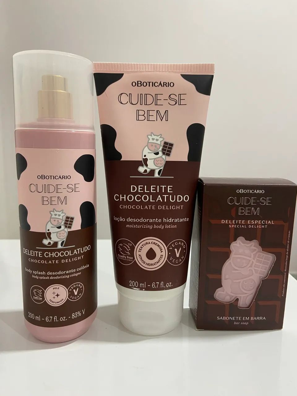 Kit Deleite Chocolatudo - Boticário 