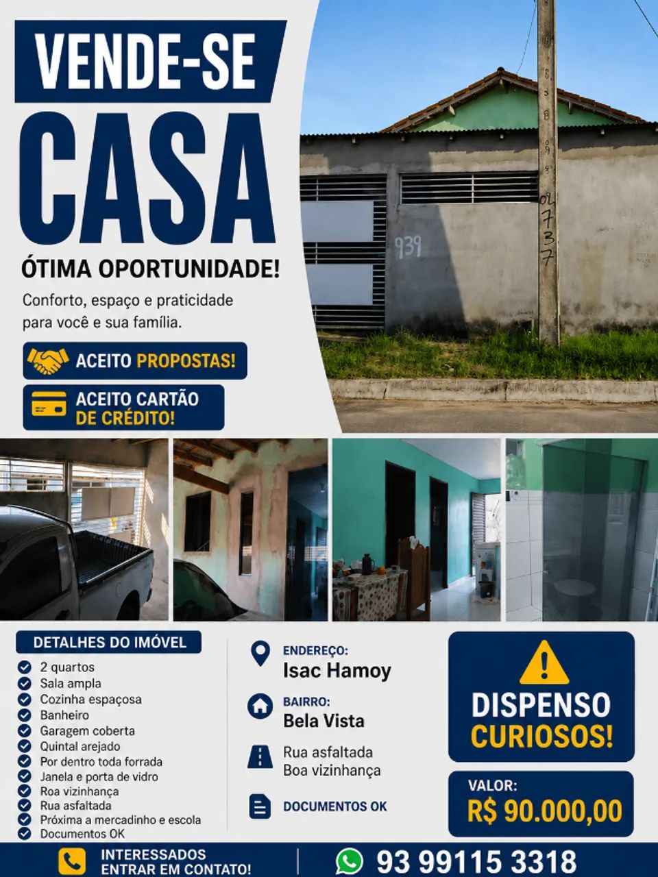 Vendo essa casa Óbidos-Pará 