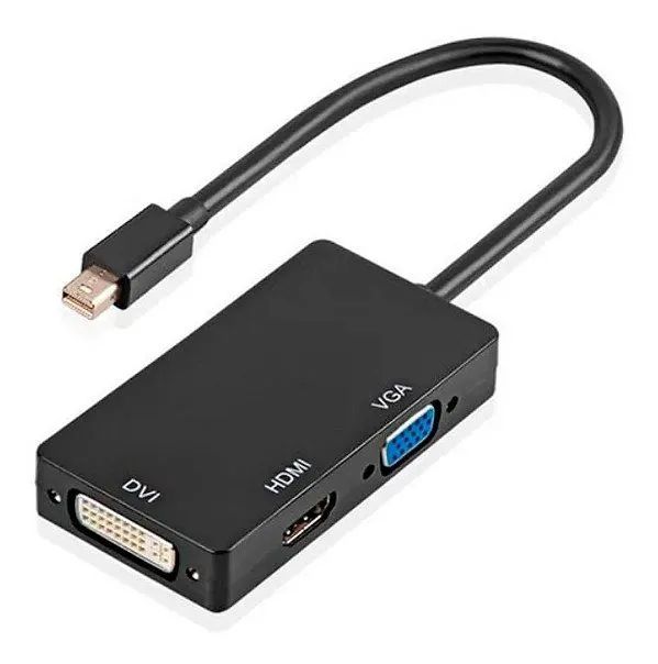 Adaptador Mini DP para HDMI/VGA/DVI - Foto 3