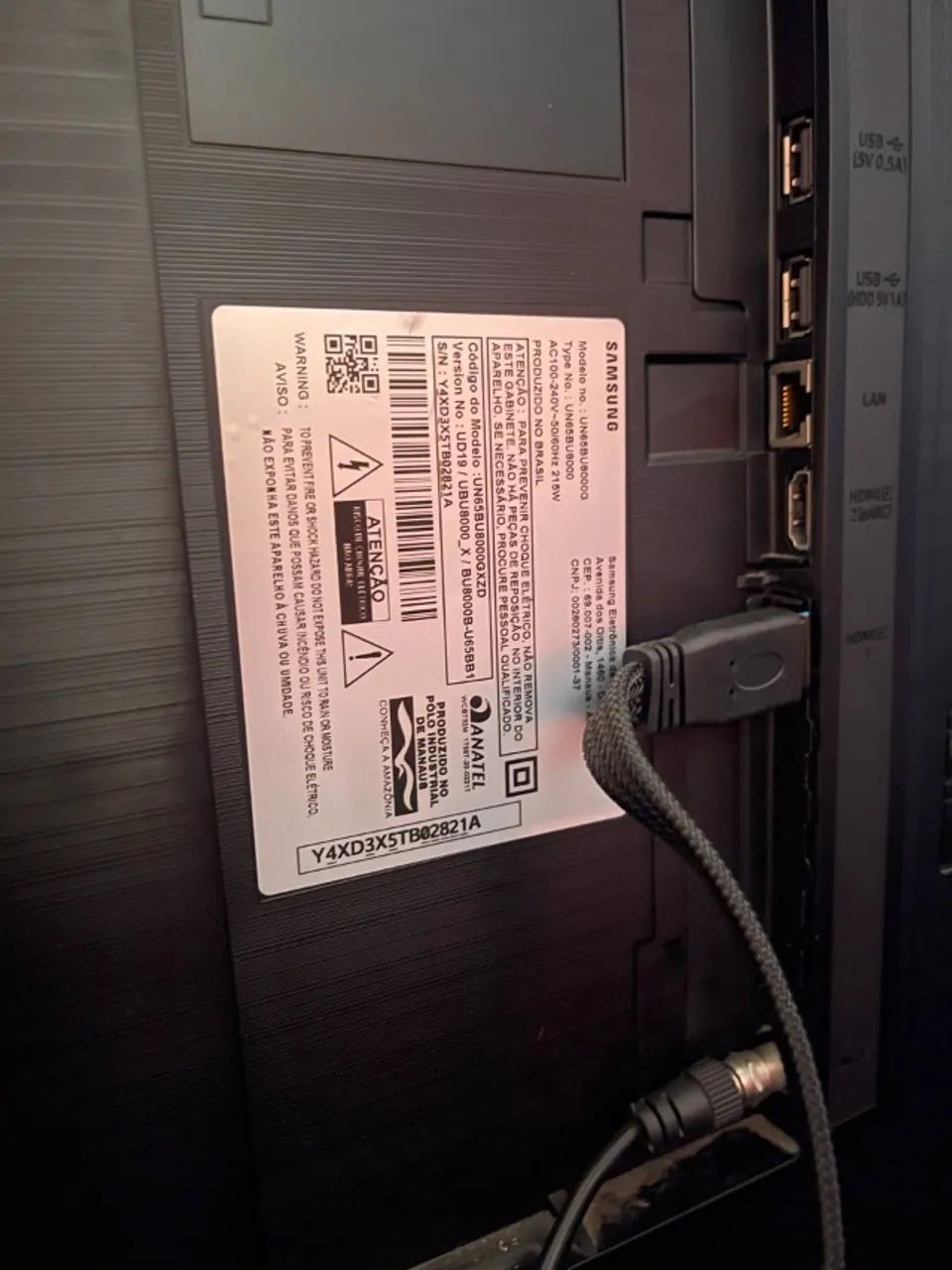 TV Samsung 65 Crystal UHD 4K - Foto 4