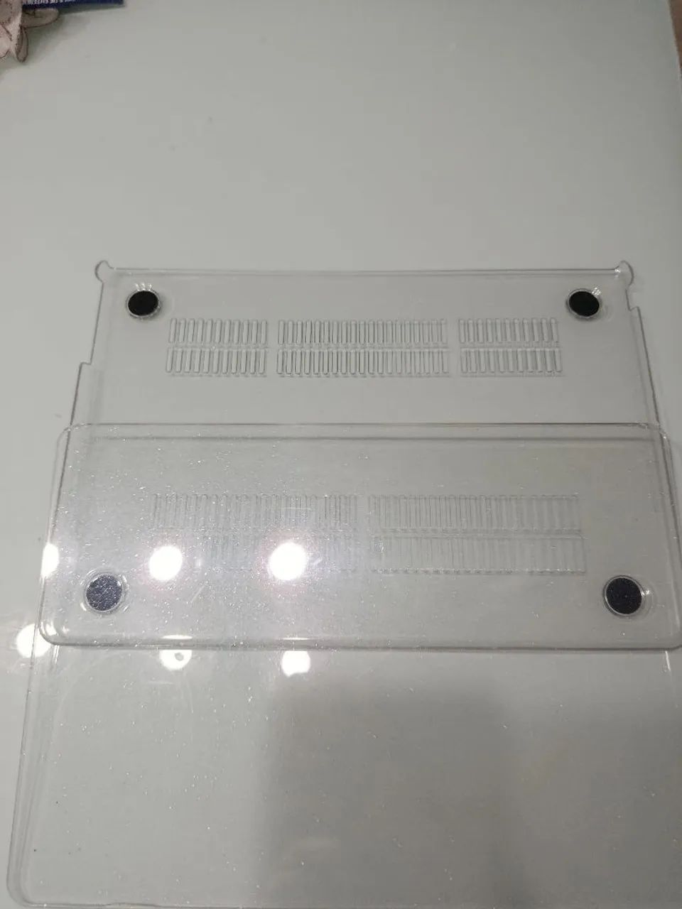 CAPA OARA MACBOOK ACRÍLICO TRANSPARENTE  - Foto 4