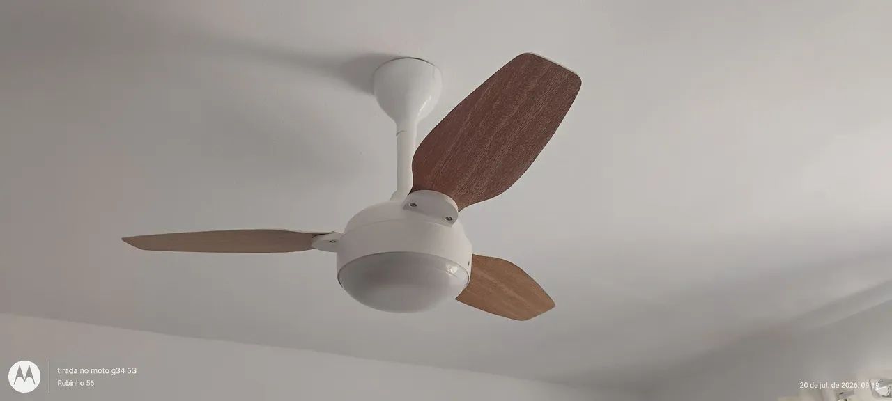 Ventiladores de teto instalações 