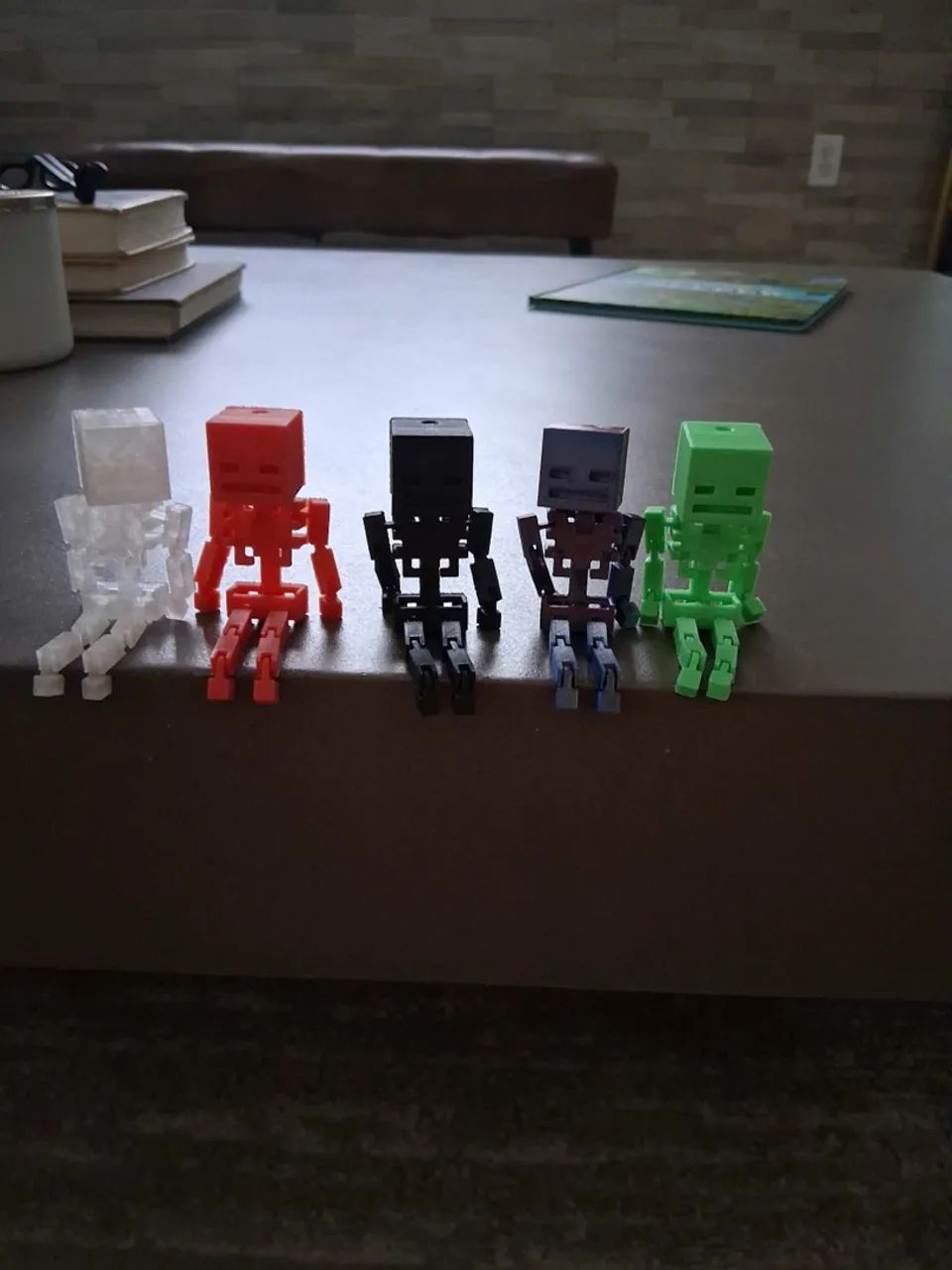 KIT 3 ESQUELETOS MINECRAFT ARTICULADO  - Foto 4