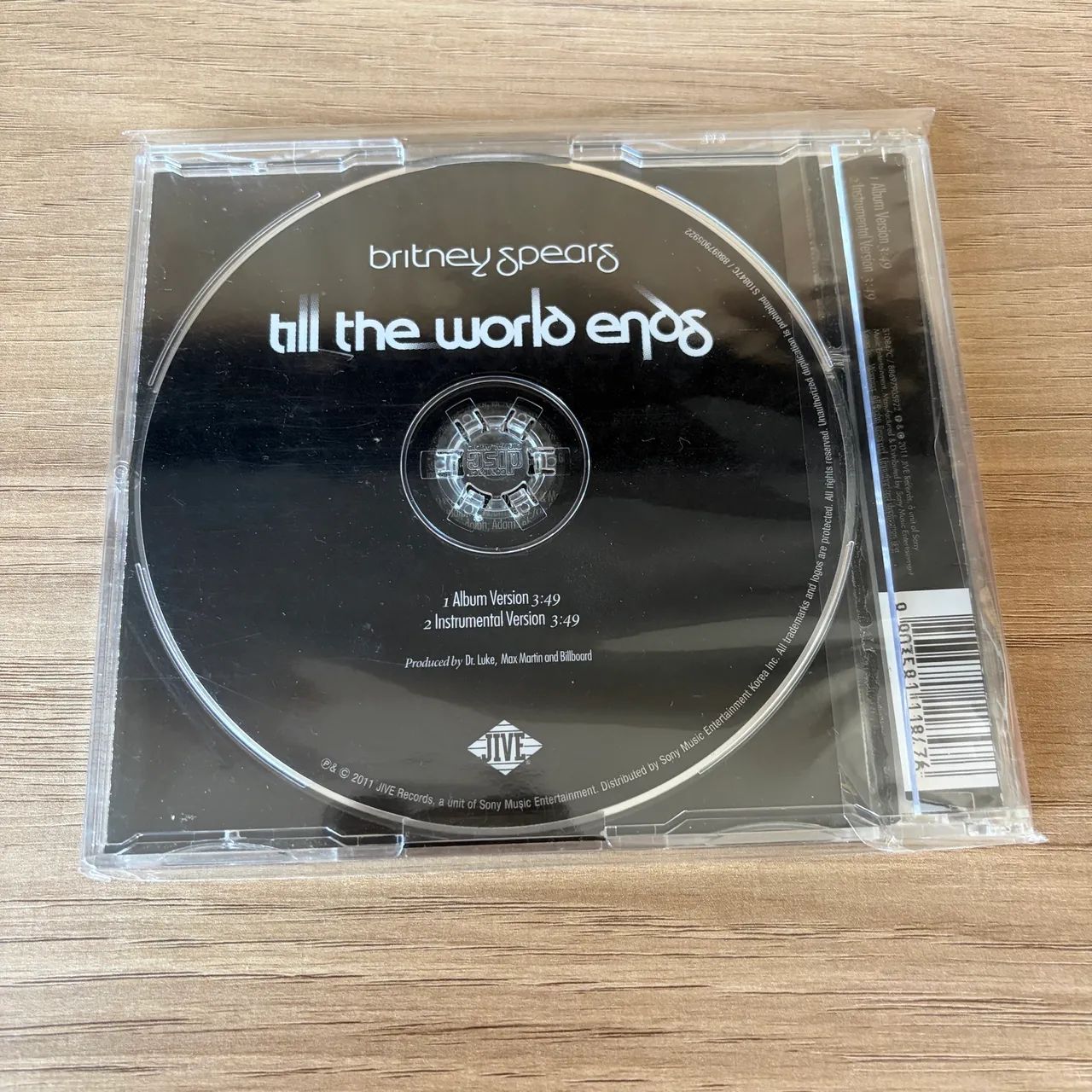 CD Single Britney Spears - Till the World Ends (Korea) - Foto 2