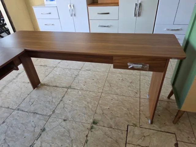 MESA L ESCRITÓRIO MDF NOVA - Foto 4