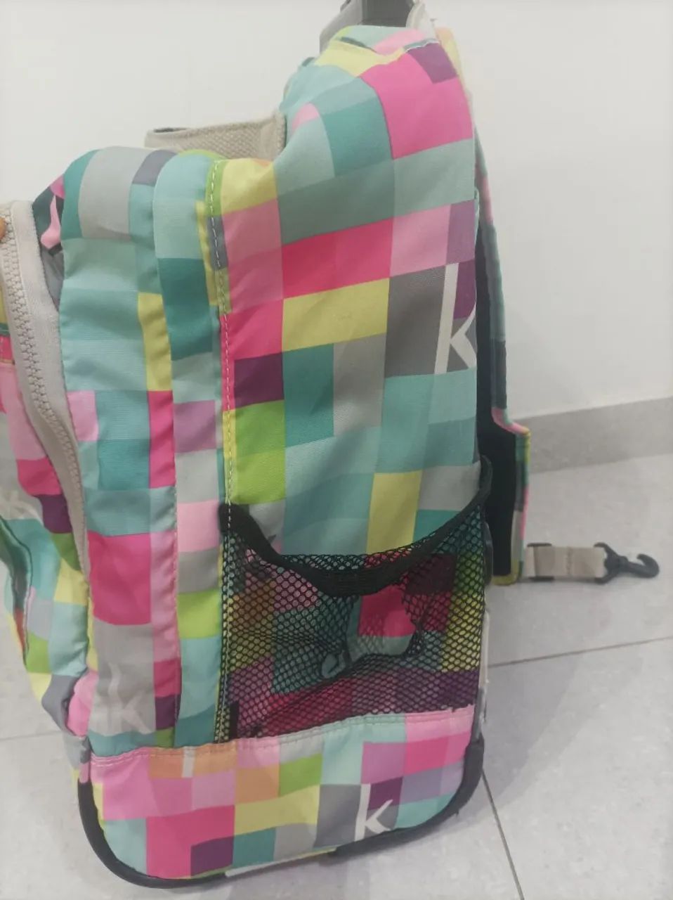 Mochila Kipling rodinha/costas - Foto 2