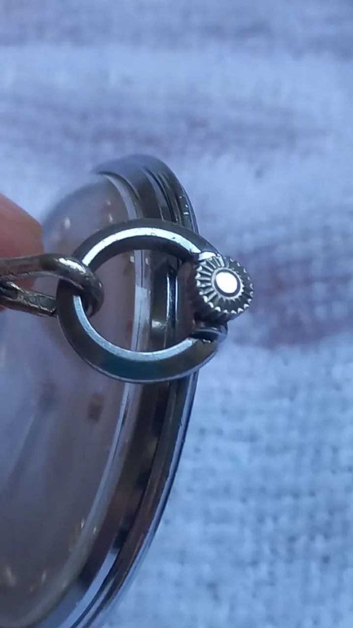 LÍNDO RELÓGIO VINTAGE DE BOLSO. !!! - Foto 4