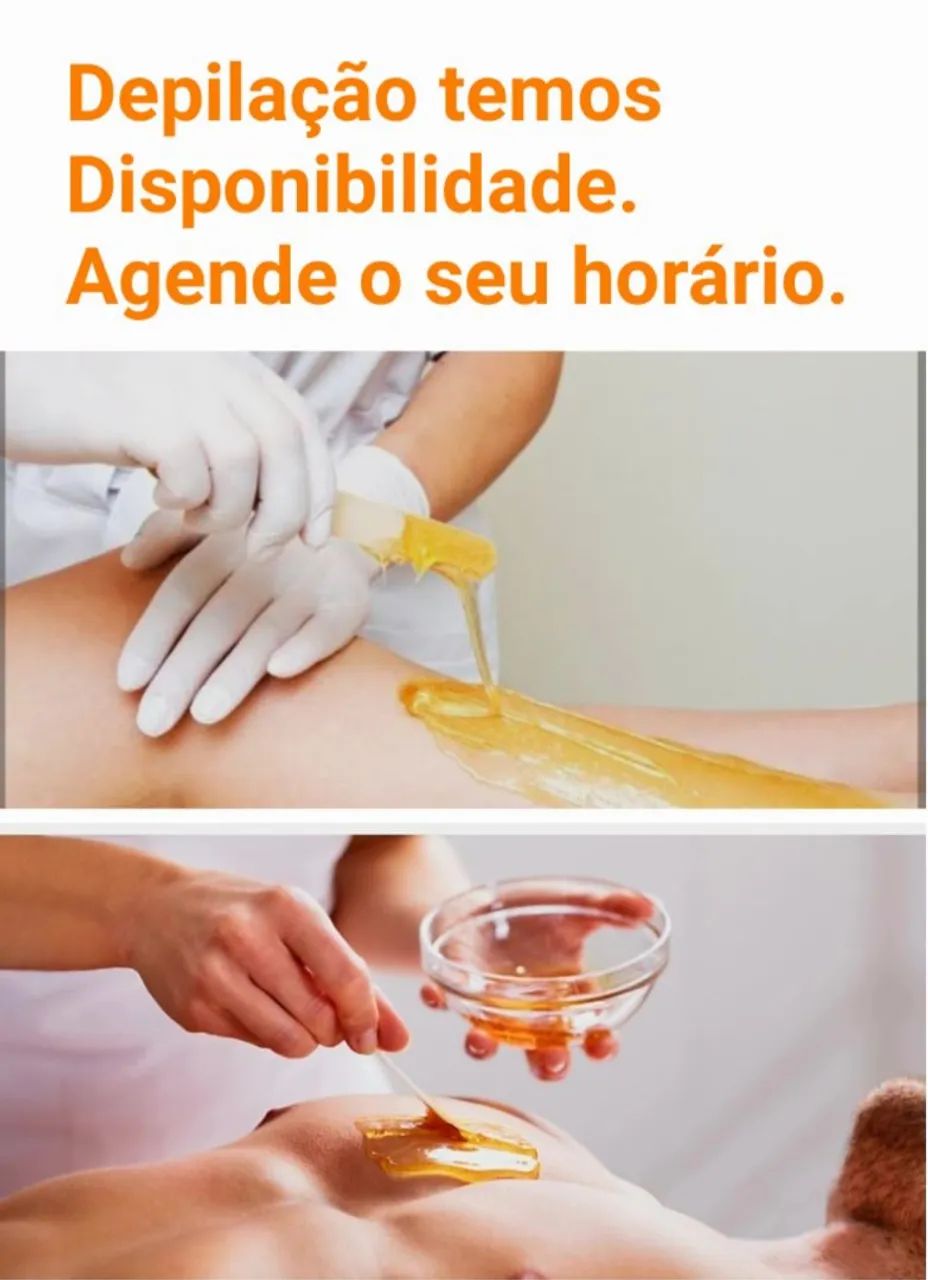 Depilação para todos. Agende o seu horário 
