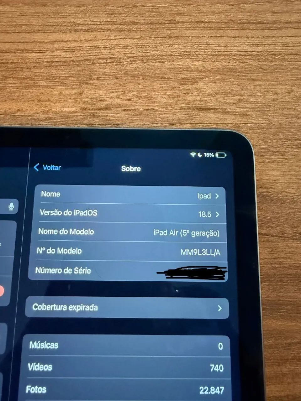 iPad Air 5ª geração 256GB + Apple Pencil 2ª geração - Foto 4