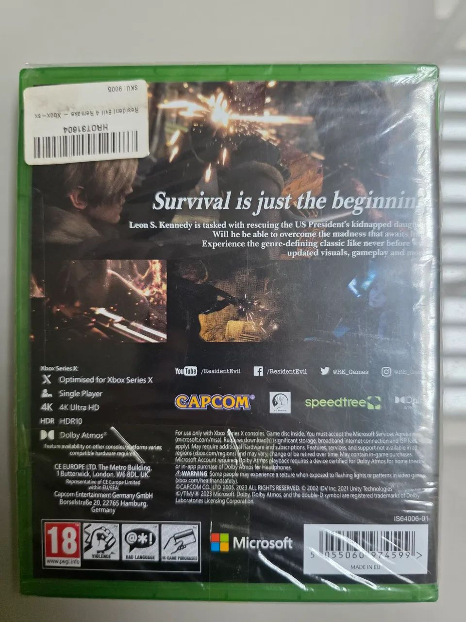 Resident Evil 4 remake xbox series x + mapa deluxe - Foto 2