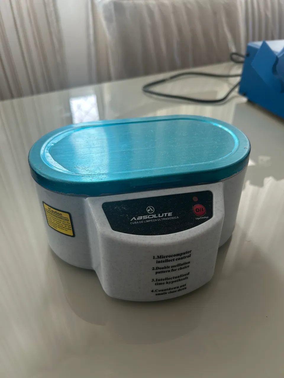 Máquina de Limpeza Ultrassônica Absolute para Peças de Bike 500ml 35W