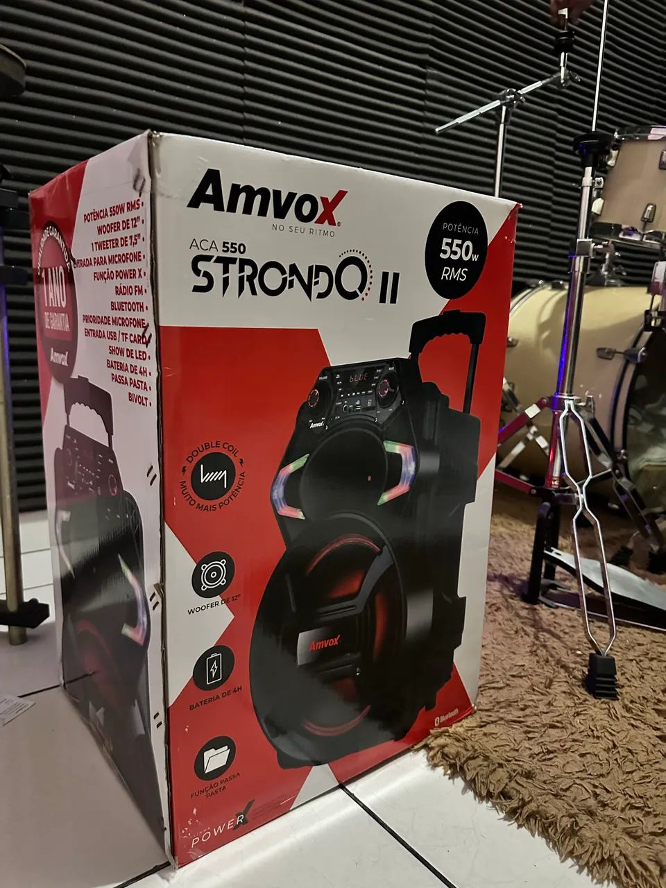 Caixa de som Amvox  - Foto 4