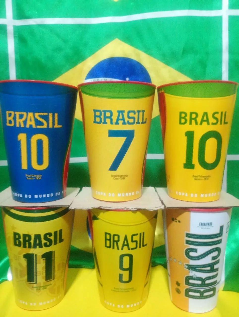 12 Copos Copa do Mundo