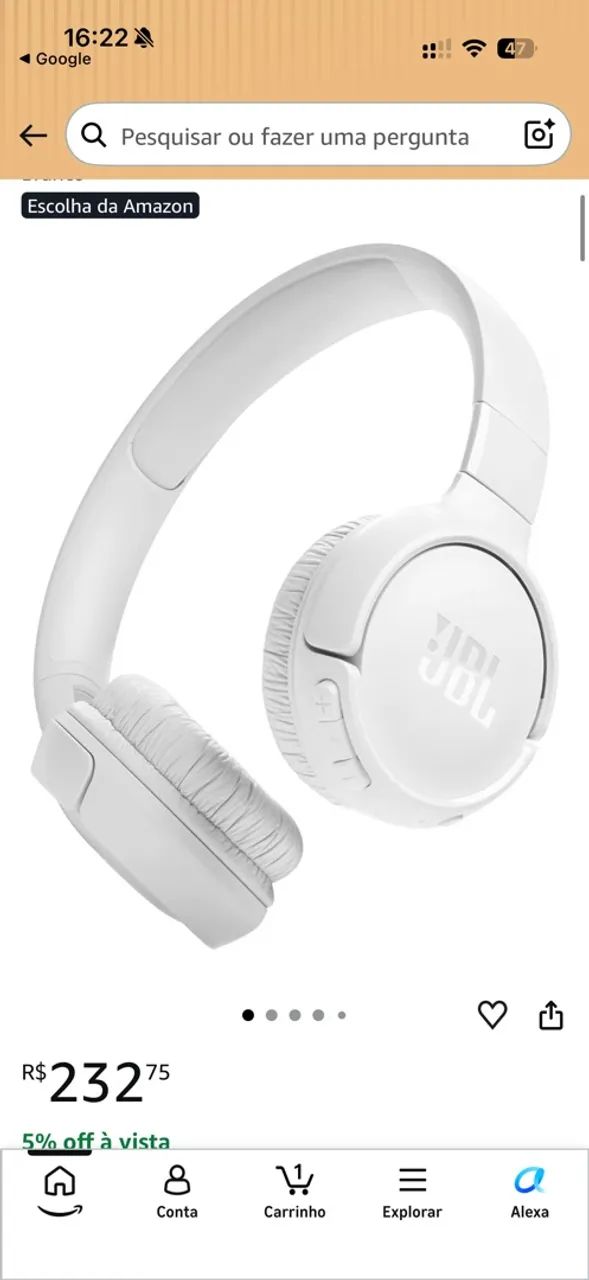 Fone de Ouvi Bluetooth JBL Original  - Foto 2