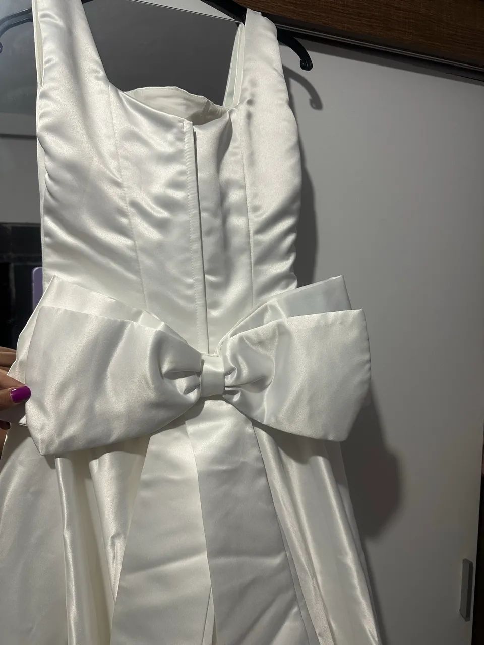 Vestido de noiva cetim pp  - Foto 5