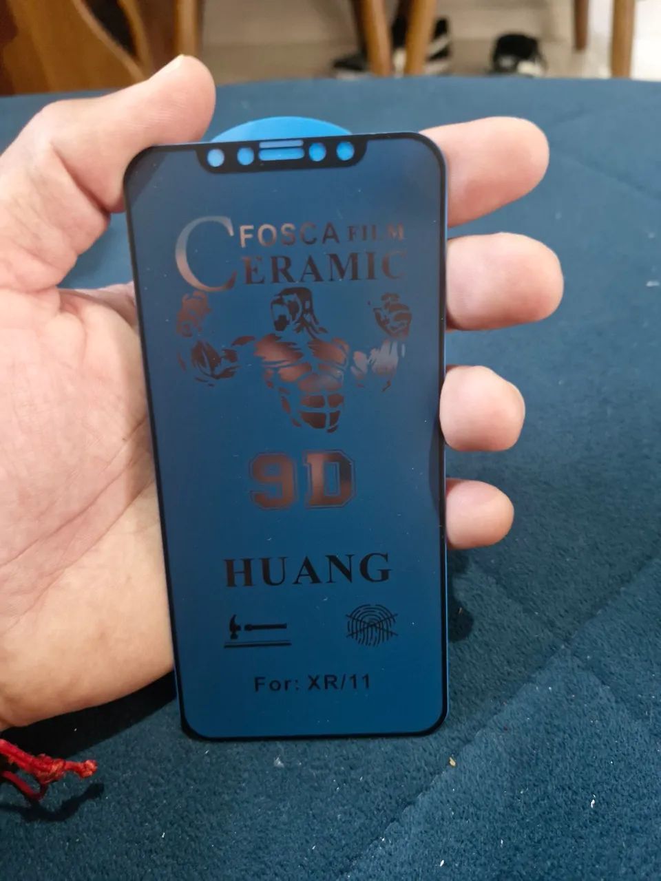 Película de Iphone 11 / XR 9D de cerâmica fosca