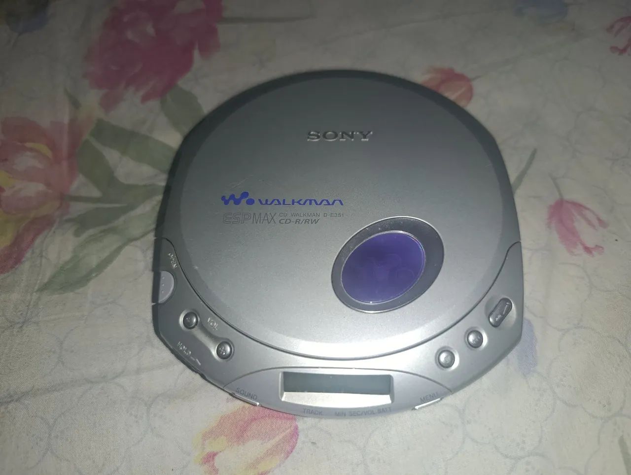 Sony CD Walkman ESPMAX, modelo D-E351