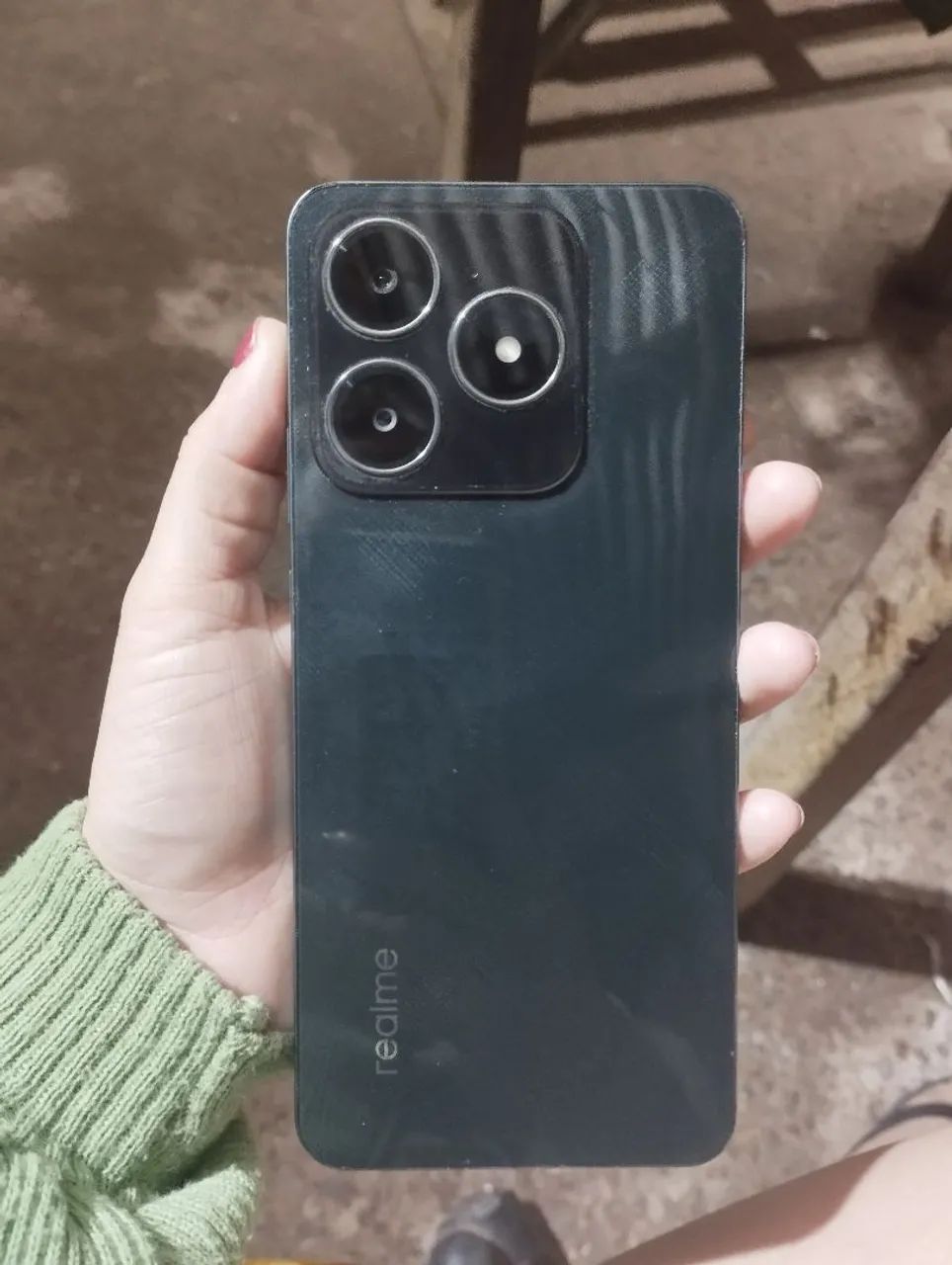 ? Realme C61 - Celular funcionando | Tela trincada