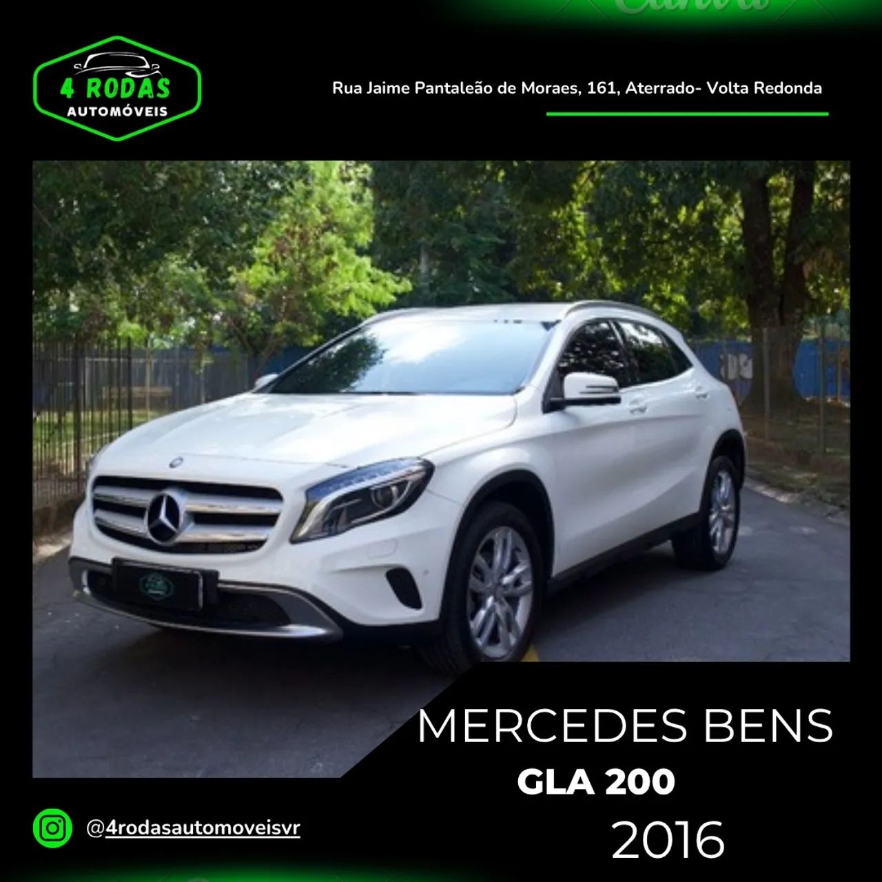 Mercedes-Benz GLA 200 Enduro 1.6 TB 16V Flex Aut. 2016