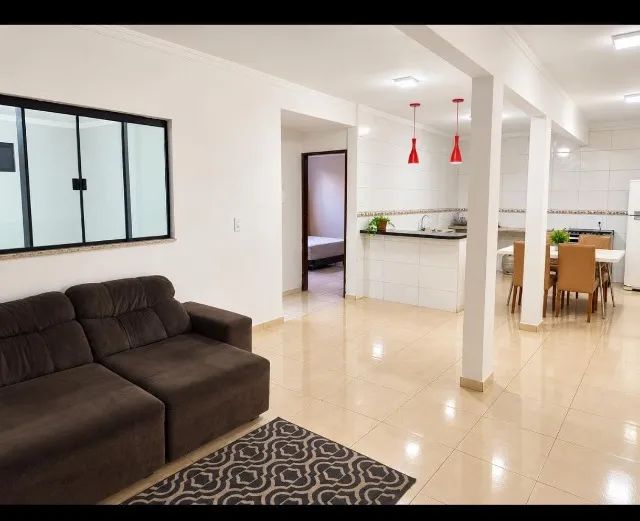 ALUGO LINDA CASA MOBILIADA BEM LOCALIZADA - Foto 3