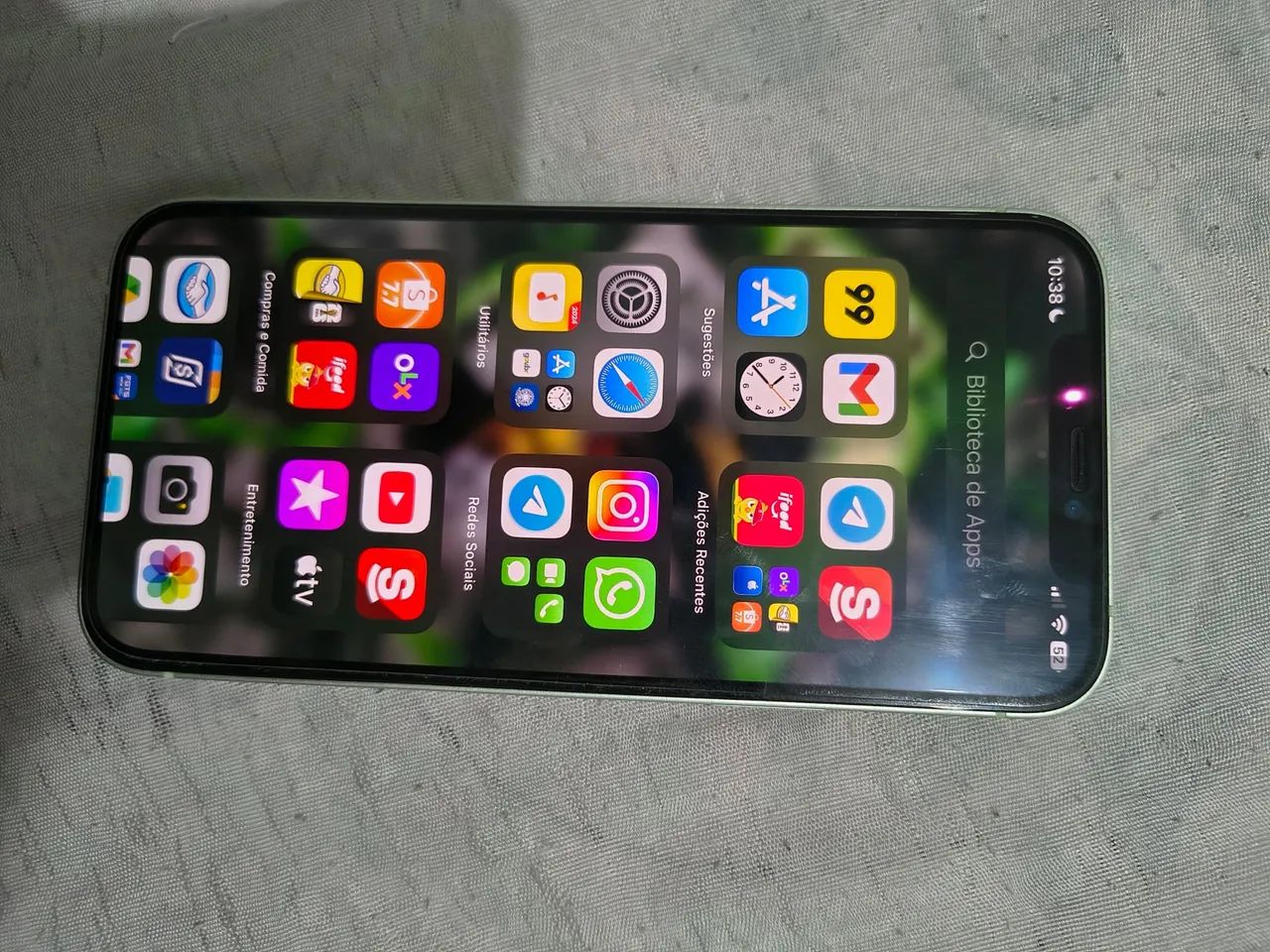 iPhone 12 64 gb funcionando perfeitamente 