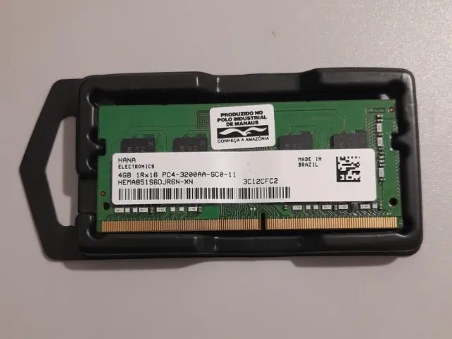Memória RAM Notebook 4GB DDR4 3200MHz  - Foto 3
