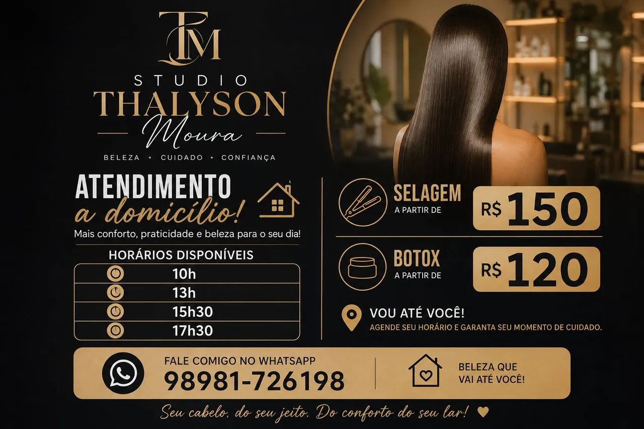 SELAGEM E BOTOX A DOMICÍLIO 