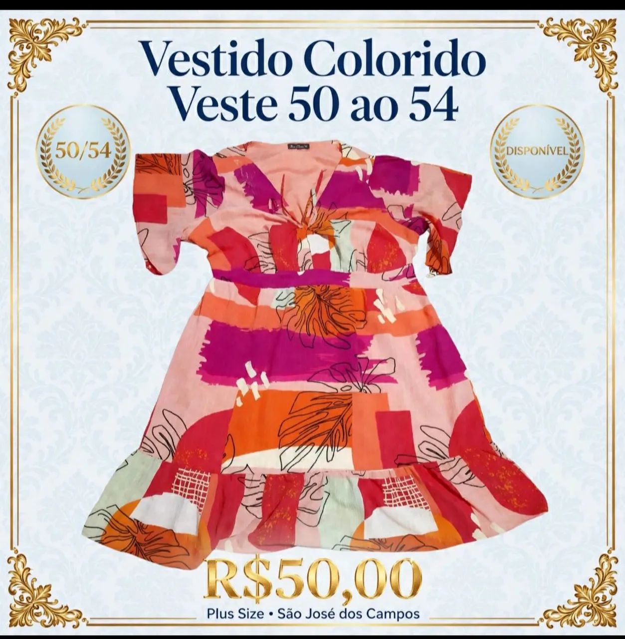 Vestido florido tm 50