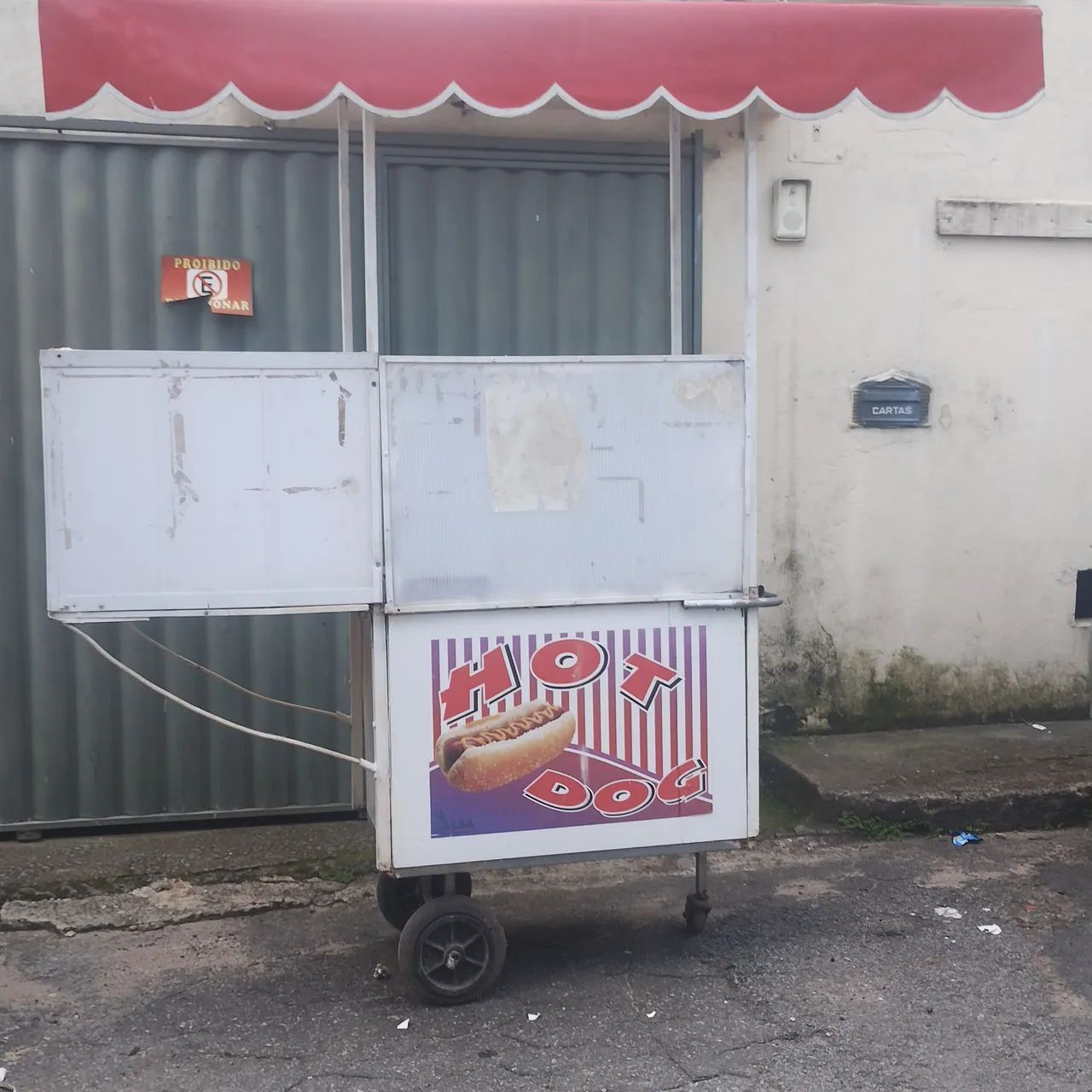 Carrinho hotdog