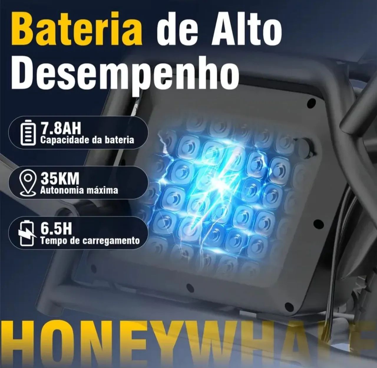 Bicicleta Elétrica Honeywhale - Foto 4