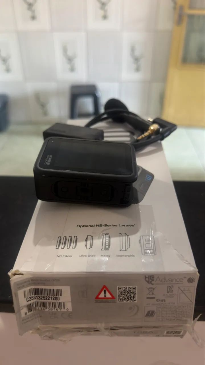 Gopro 13 com microfone e adaptador  - Foto 3