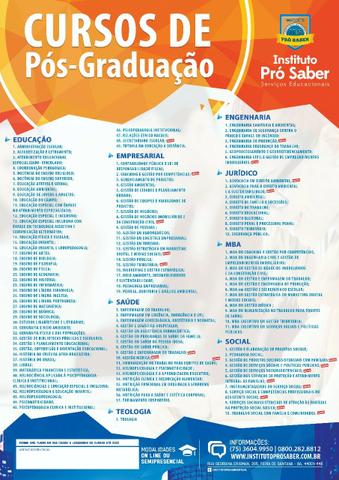 Curso de Pós Graduação EAD 100% Online