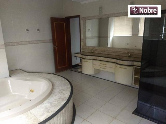 Sobrado com 4 dormitórios para alugar, 289 m² por r$ 3.520/mês - plano diretor sul - palma - Foto 12