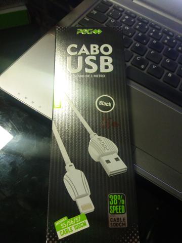 Cabo de dados micro usb v8 novo na embalagem