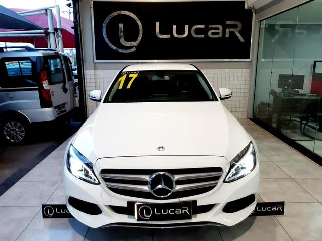 Mercedes benz c180 2017 comp+ couro+autom motor 1.6 2020 vistoriado - unico dono