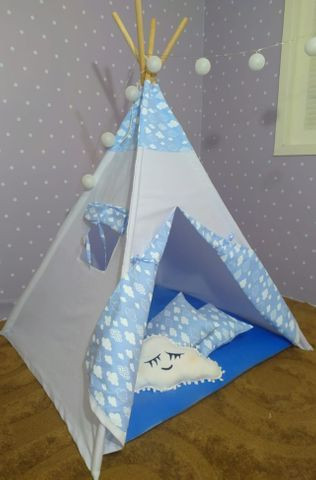 Cabana Infantil Barraca Tenda Com Colchonete - Foto 6