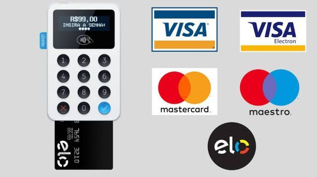 Maquineta de cartão de crédito izettle - Foto 2