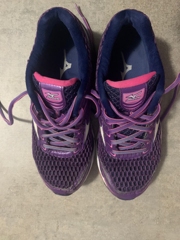 mizuno wave creation 17w feminino roxo