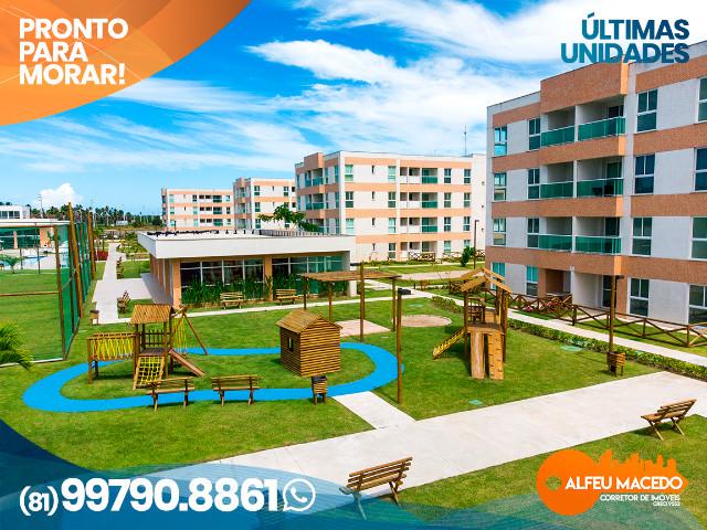 Apartamento de 1 quarto no Muro Alto Condomínio Clube em Porto de Galinhas - Foto 12