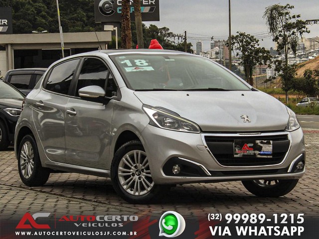 PEUGEOT 208 ALLURE 1.2 FLEX 12V 5P MEC. 2017/2018