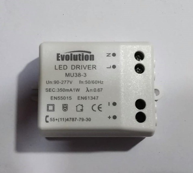 Spot de led 1W + Reator  - Foto 2