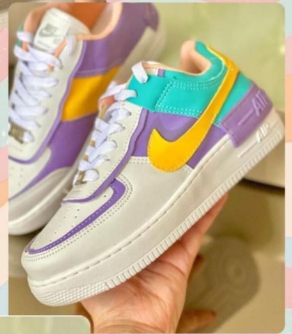 tenis nike color block